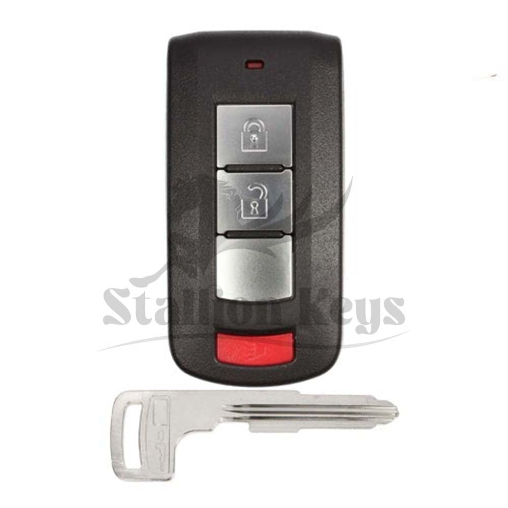 2008-2021 Mitsubishi Outlander / Mirage / 3-Button Smart Key / PN: 8637A316 / OUC644M-KEY-N / ID46 / AFTERMARKET 2008-2021 Mitsubishi Outlander / Mirage / 3-Button Smart Key / PN: 8637A316 / OUC644M-KEY-N / ID46 / AFTERMARKET